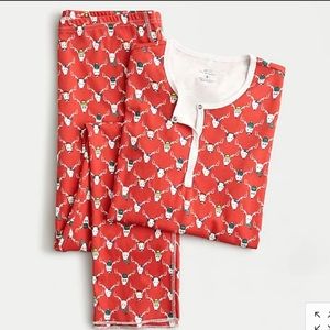 Roller Rabbit x J.Crew Pajamas Set Sz XS NWOT